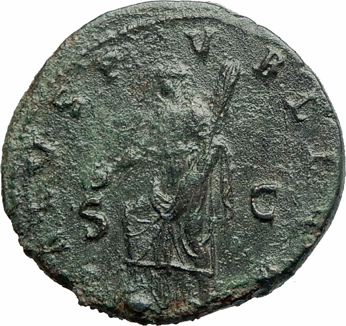 HADRIAN 119AD Big Authentic Genuine Ancient Roman Coin SALUS Health i76172