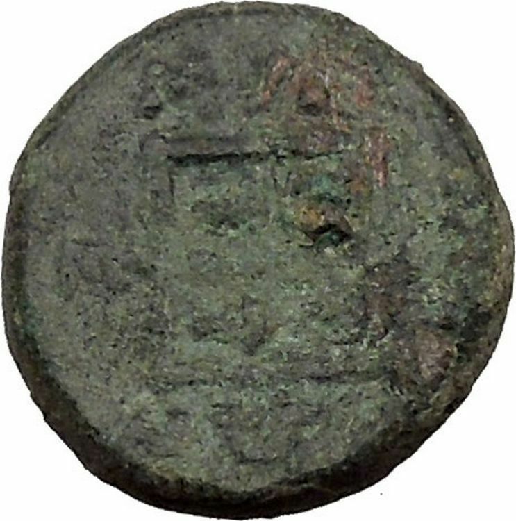 Maroneia in Thrace 400BC Original Ancient Greek Coin Horse Vine Grapes i37027