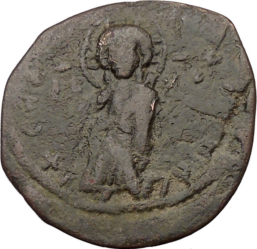 Constantine X & Eudocia 1059AD Ancient Medieval Byzantine Coin Christ i36830