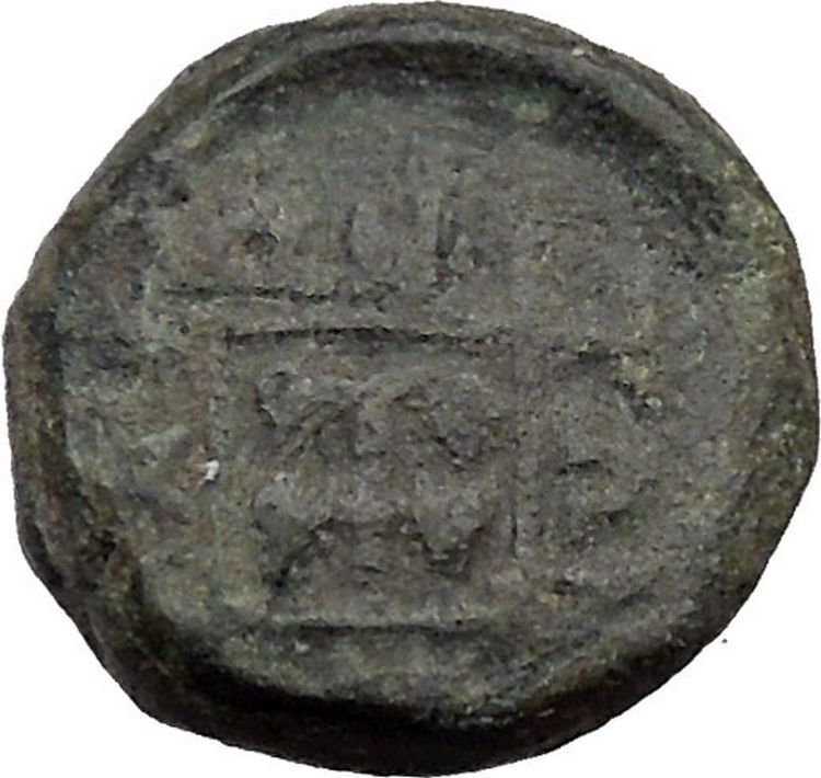 Maroneia in Thrace 400BC Original Ancient Greek Coin Horse Vine Grapes i37000