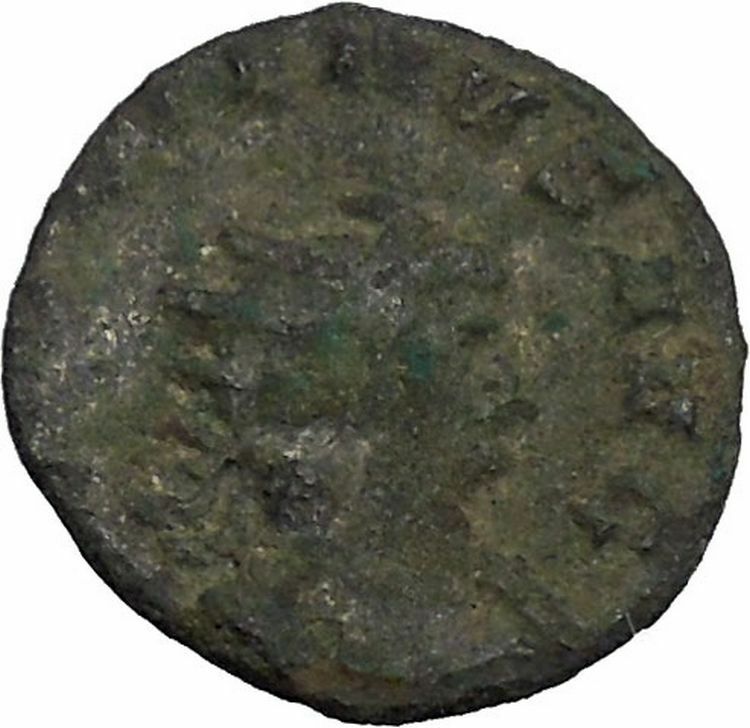 Gallienus Valerian I son Ancient RARE Roman Coin Victory Nike Cult i44836