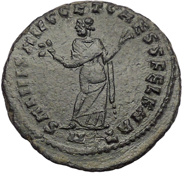 Galerius as Caesar 303AD Large Carthage mint Rare Ancient Roman Coin i46704