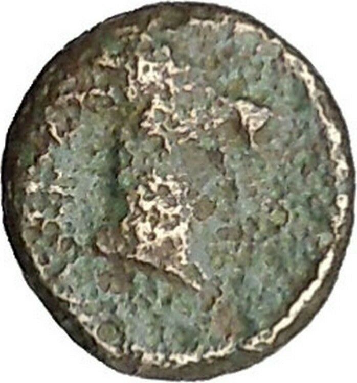 Aigai in AIOLIS 300BC APOLLO GOAT Authentic Original Ancient Greek Coin i45772