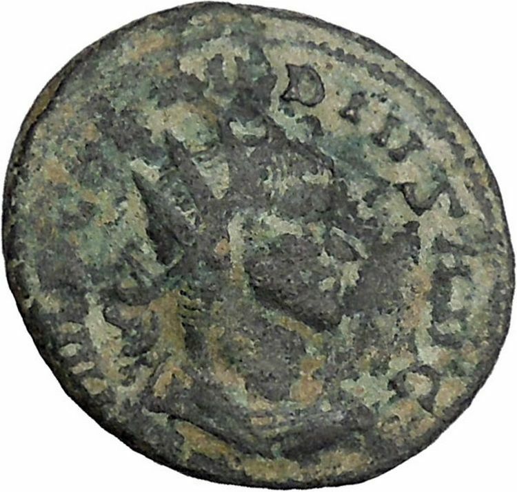 Claudius II Gothicus 268AD Ancient Roman Coin Ares Mars War God Cult i46810