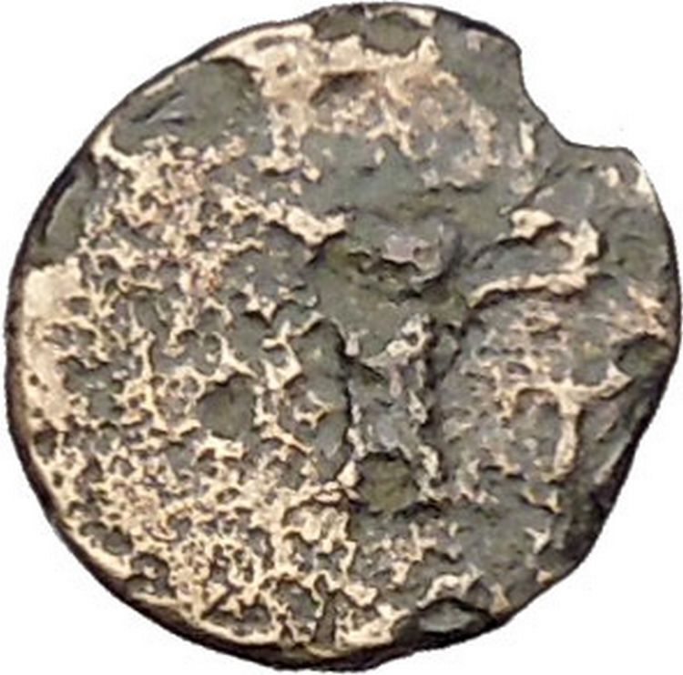 Kyme Cyme in Asia Minor 350BC Ancient Greek Coin Eagle Vase i46117