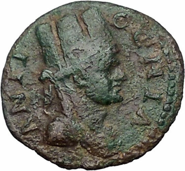 VESPASIAN 69AD Antioch in Seleukis Pieria Tyche Ancient Roman Coin i47807