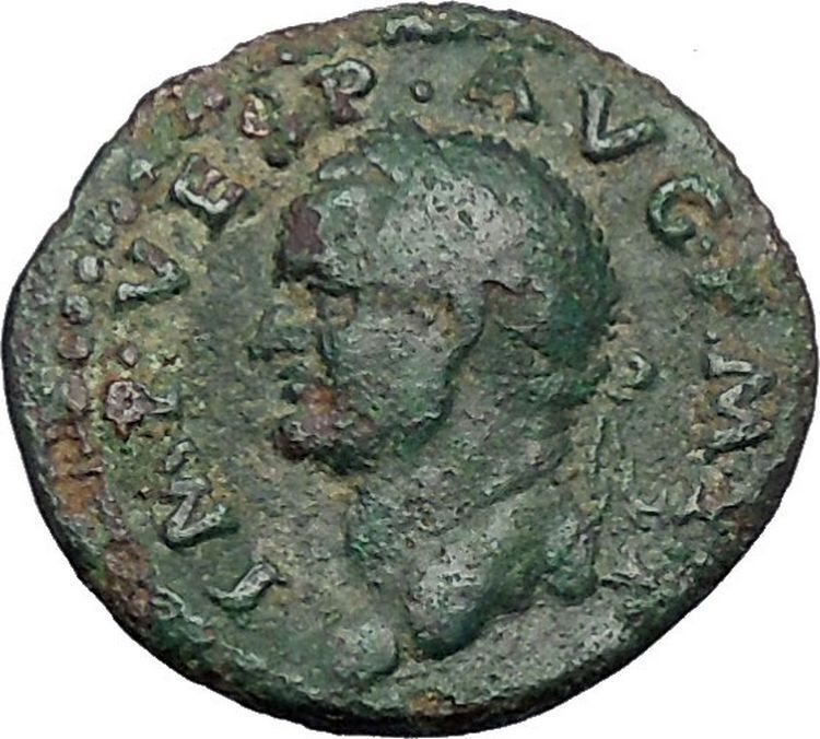 VESPASIAN 69AD Antioch in Seleukis Pieria Tyche Ancient Roman Coin i47807