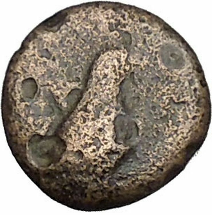 Kyme in Aeolis 350BC EAGLE & VASE on Authentic Ancient Greek Coin i48066