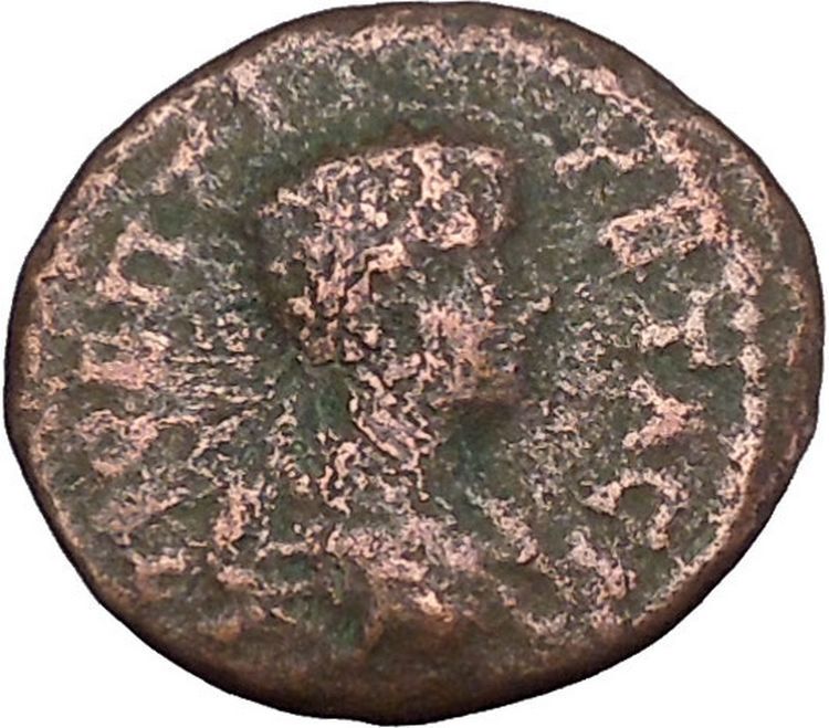 GETA Anchialus Thrace Artemis Diana Cult Rare Ancient Roman Coin i49374