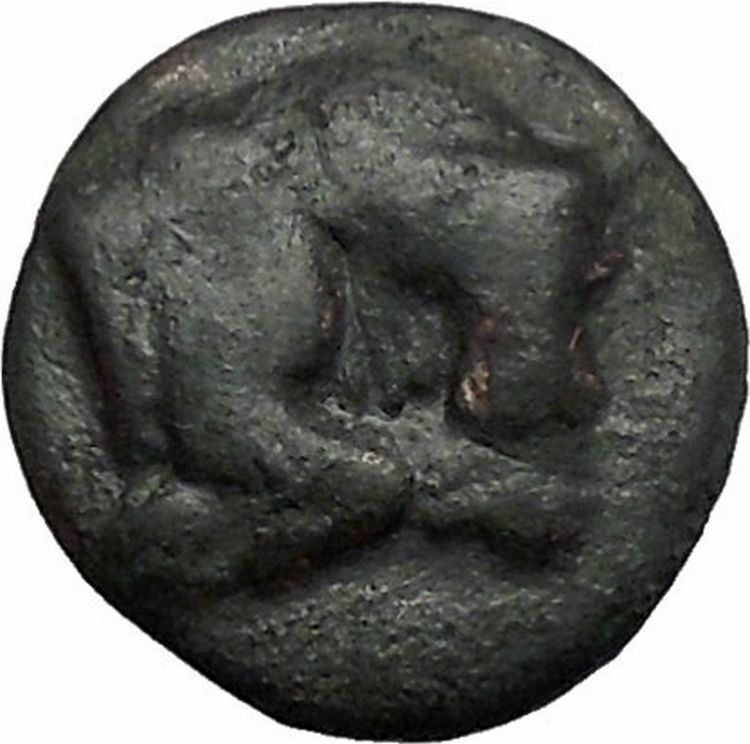 Pherai in Thessaly TYRANT Teisiphon 358BC Bull Horse Ancient Greek Coin i49344