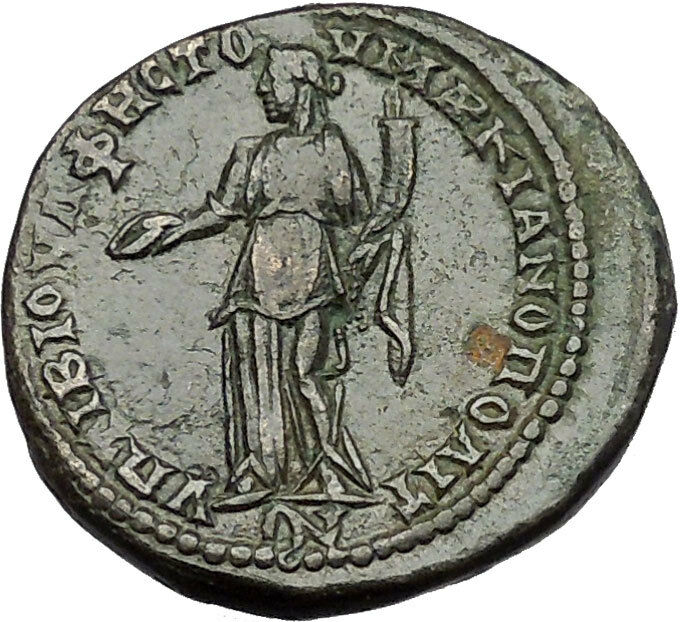 SEVERUS ALEXANDER 222AD Marcianopolis HOMONOIA Genuine Ancient Roman Coin i50984