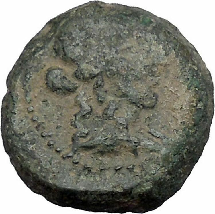 ANTIOCHOS IX Kyzikenos 108BC Seleukid Apollo Artemis Ancient Greek Coin i50378