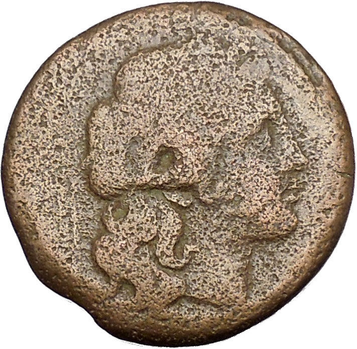 MESSANA SICILY under MAMERTINI 220BC Rare R1 Apollo Warrior Greek Coin i52014