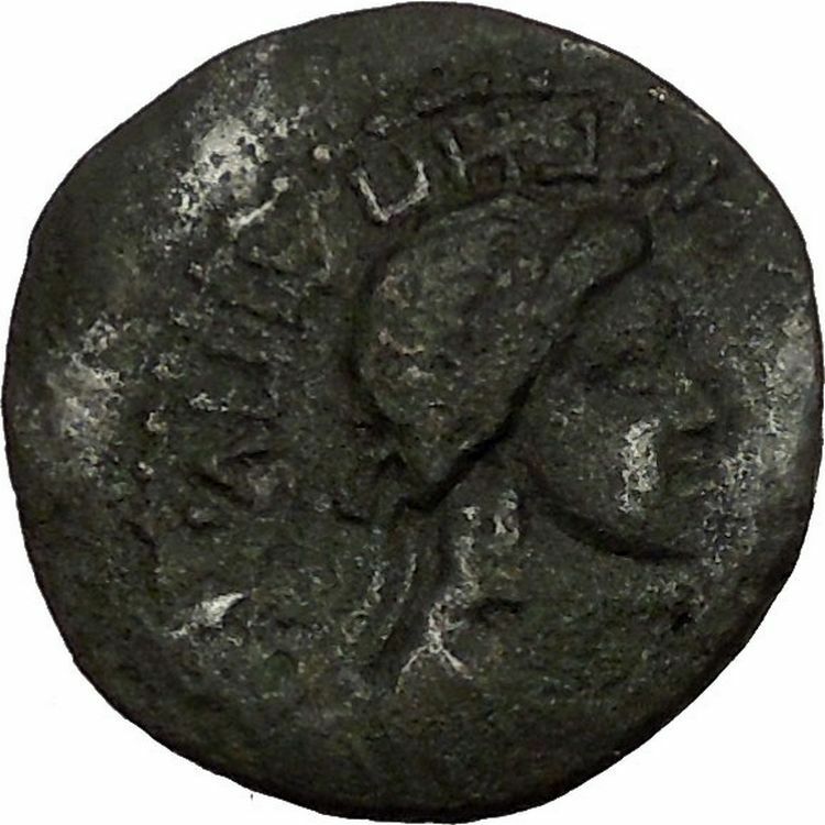 Queen Gepaepyris & Mithradates III 37AD Bosporus Ancient Greek Coin i53647