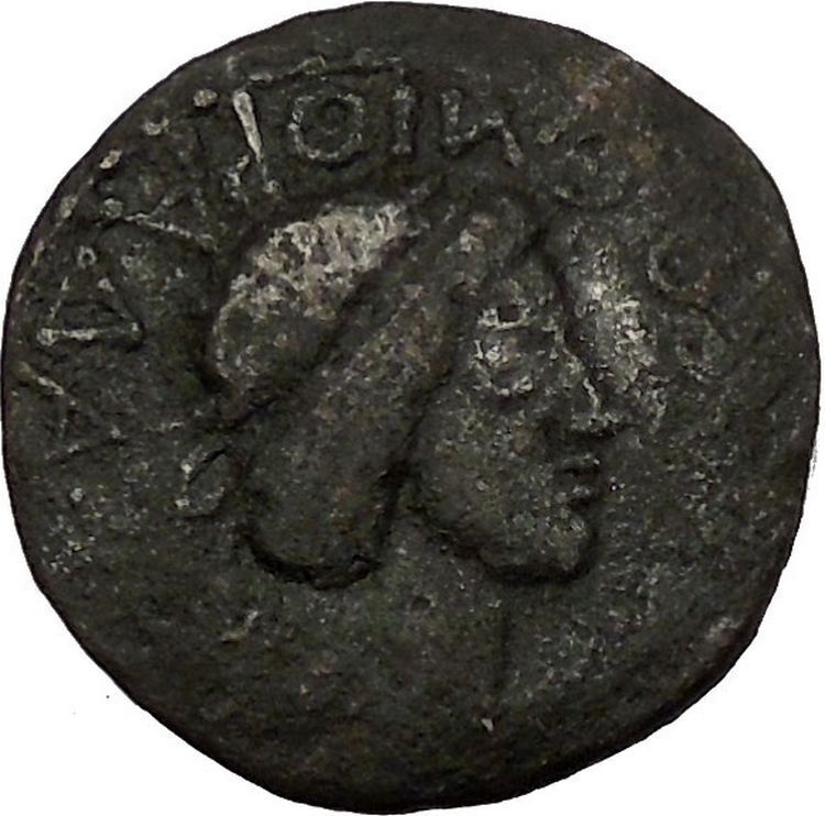 Queen Gepaepyris & Mithradates III 37AD Bosporus Ancient Greek Coin i53647