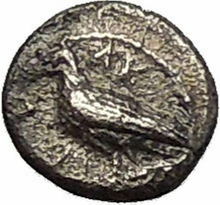 AKRAGAS SICILY 450BC Eagle Crab Rare R1 Ancient Silver Greek LITRA Coin i54081