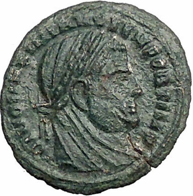 DIVUS Maximian AE4 Deification under CONSTANTINE I the Great Roman Coin i55905