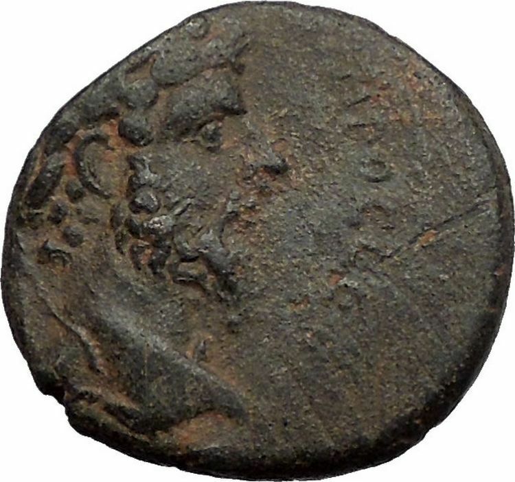 LUCIUS VERUS 161AD Antioch Seleukis Pieria Authentic Ancient Roman Coin i56358