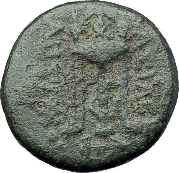 ANTIOCHOS II Theos 261BC Seleukid Tripod Authentic Ancient Greek Coin i61817