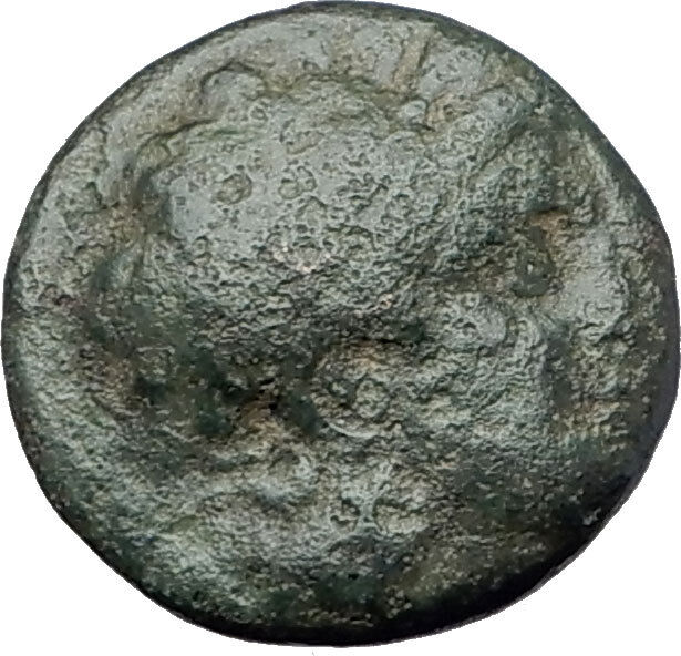 ANTIOCHOS II Theos 261BC Seleukid Tripod Authentic Ancient Greek Coin i61817