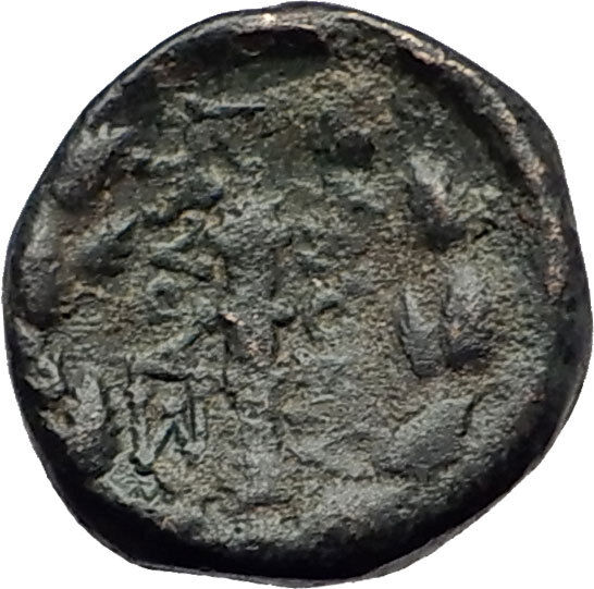 SARDES in Lydia 133BC Authentic Ancient Greek Coin APOLLO & HERCULES CLUB i62396