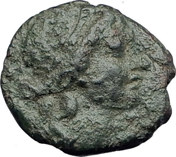 SYRACUSE in SICILY 2ndCenBC RARE R1 Ancient Greek Coin PERSEPHONE Romans i63693