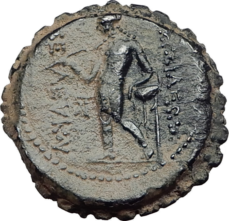 SELEUKOS IV PHILOPATER 187BC Seleukid APOLLO Authentic Ancient Greek Coin i65149