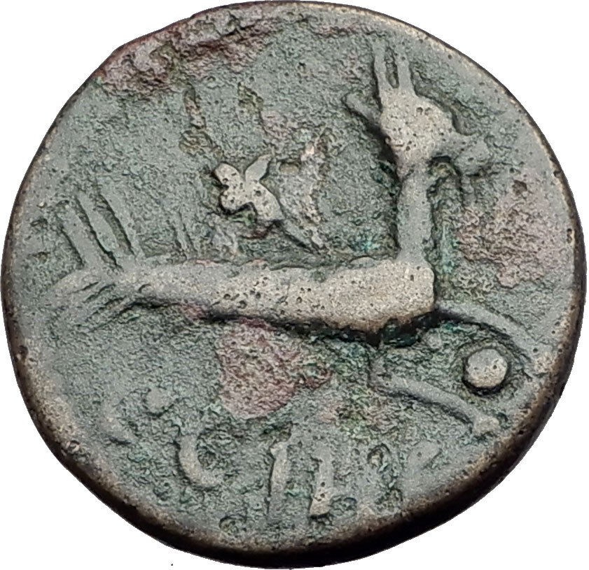 ELAGABALUS 218AD Genuine Parion Parium Mysia Ancient Roman Coin CAPRICORN i65147