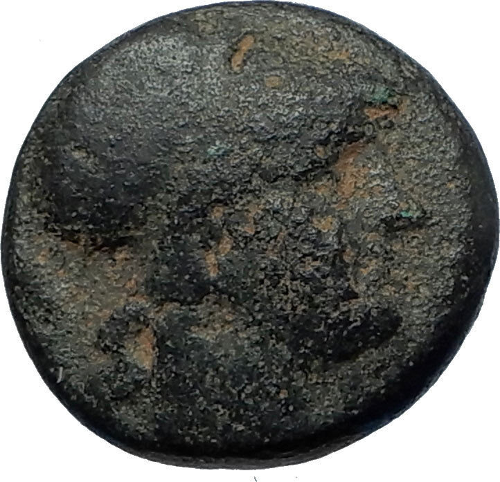 SELEUKOS I Nikator Ancient 296BC Seleukid Greek Coin w Athena & Elephant i68050