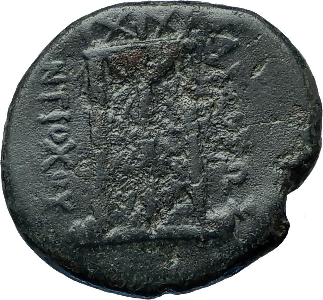 ANTIOCHOS III Megas Authentic Ancient 222BC Seleukid RARE R2 Greek Coin i68045