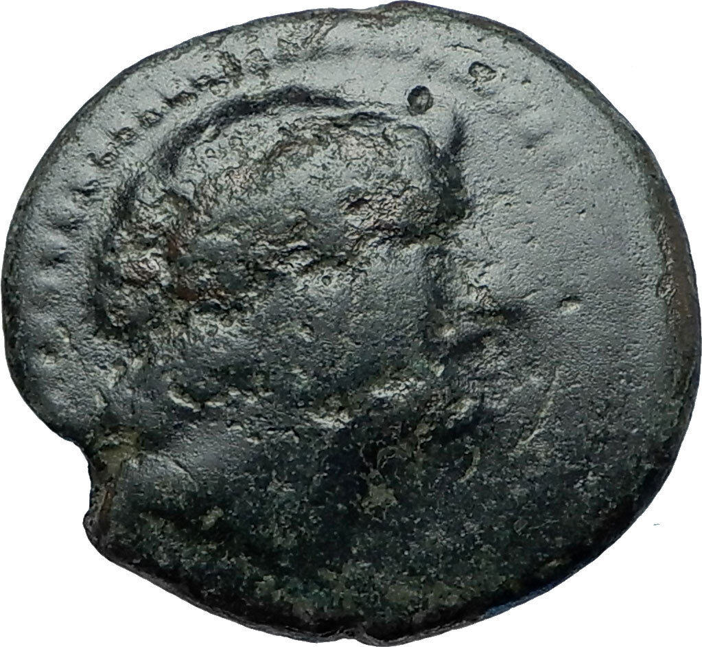 ANTIOCHOS III Megas Authentic Ancient 222BC Seleukid RARE R2 Greek Coin i68045