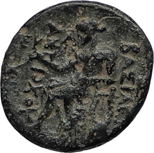 ANTIOCHOS II Theos Authentic Ancient 261BC Seleukid Greek Coin w APOLLO i67452