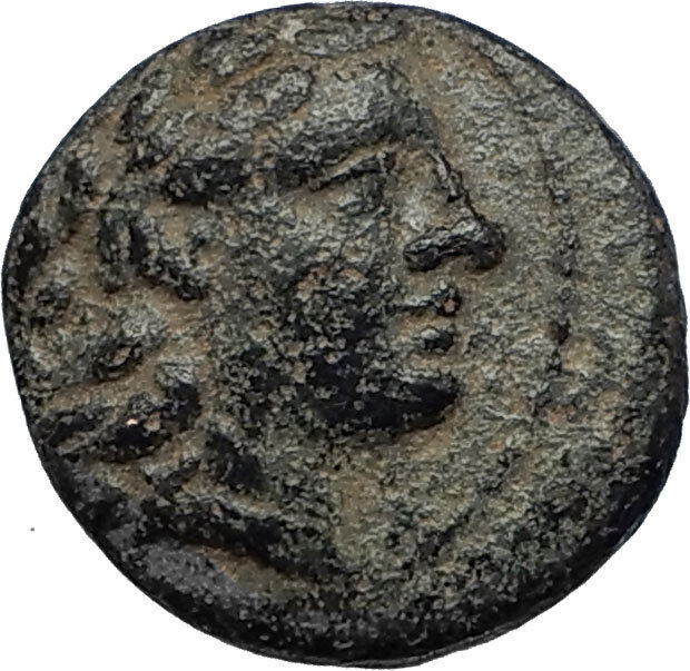 ANTIOCHOS II Theos Authentic Ancient 261BC Seleukid Greek Coin w APOLLO i67452