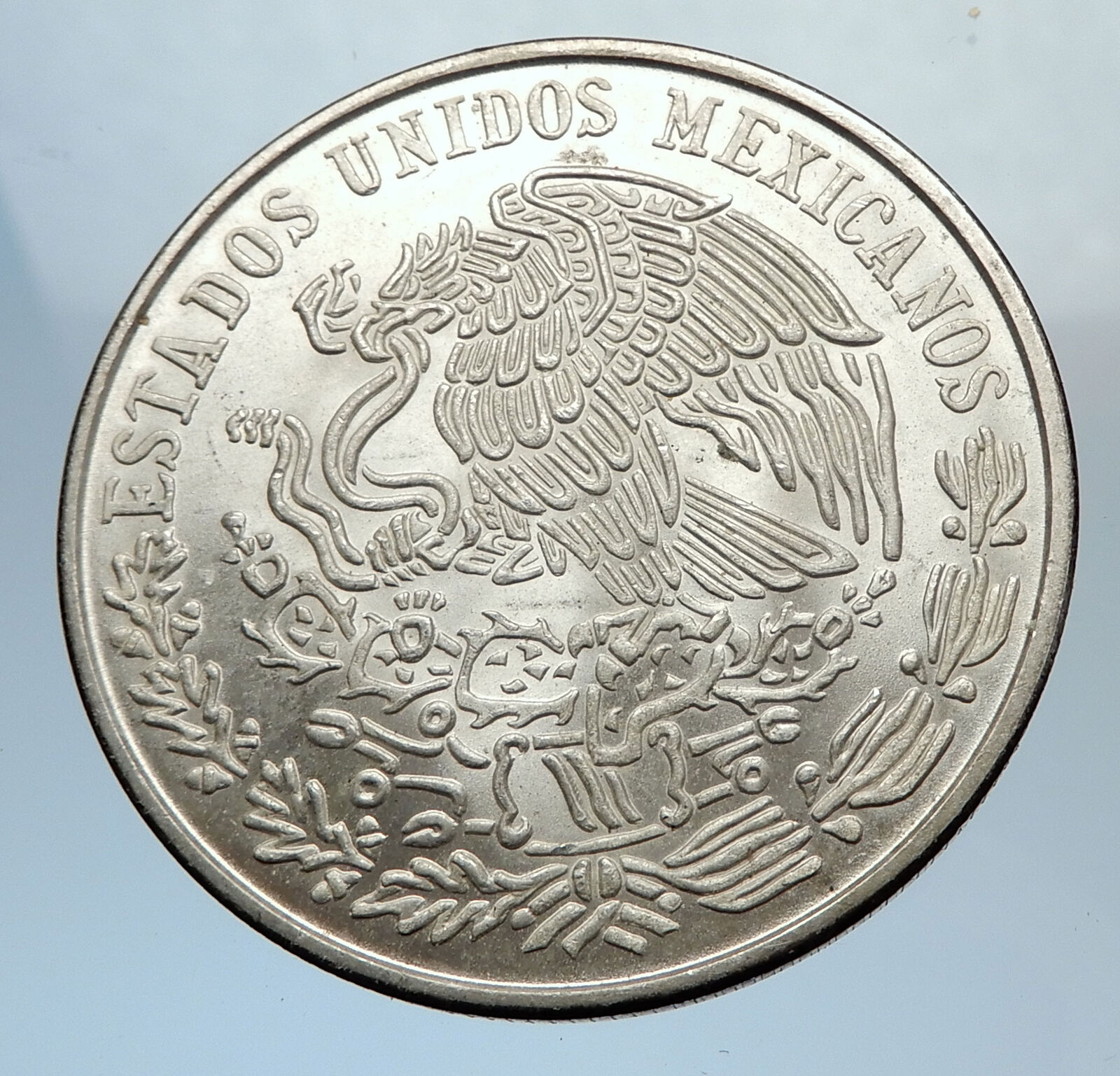 1979 Mexican Independence HERO Jose Maria Morelos Silver 100 Peso Coin i71391