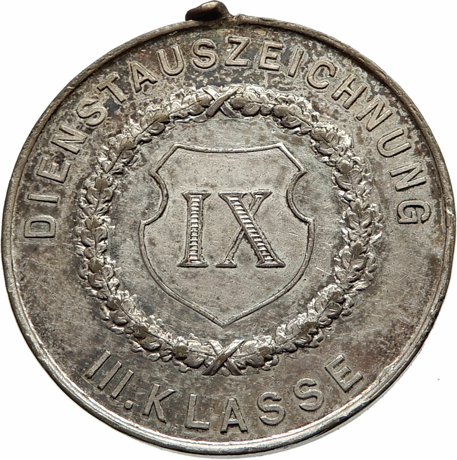 1913 GERMANY GERMAN STATES Bavaria King Ludwig III Genuine Silver Medal i75403