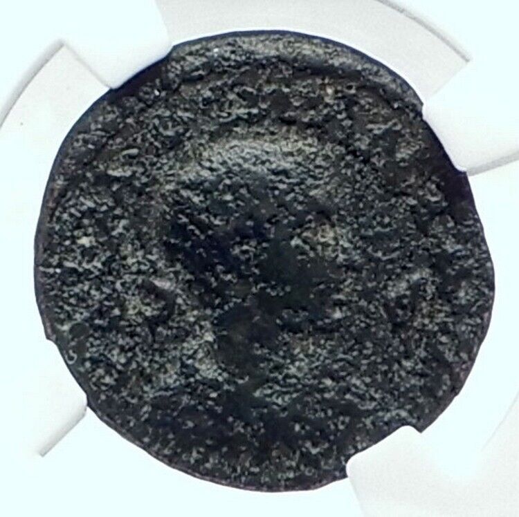 MACRINUS & DIADUMENIAN Authentic Ancient 217AD Antioch Roman Coin NGC i77641