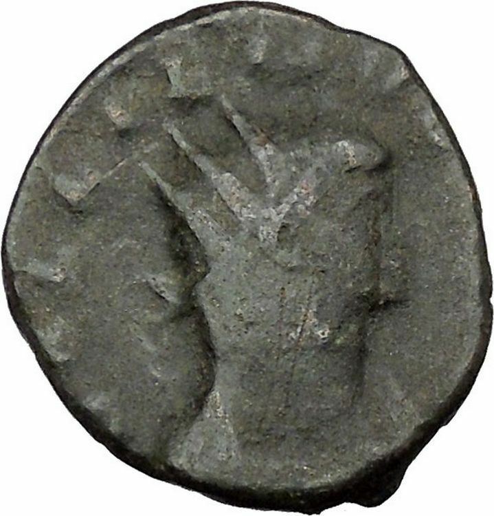 Gallienus son of Valerian I Ancient Roman Coin Pax Eirene Peace Cult i37565