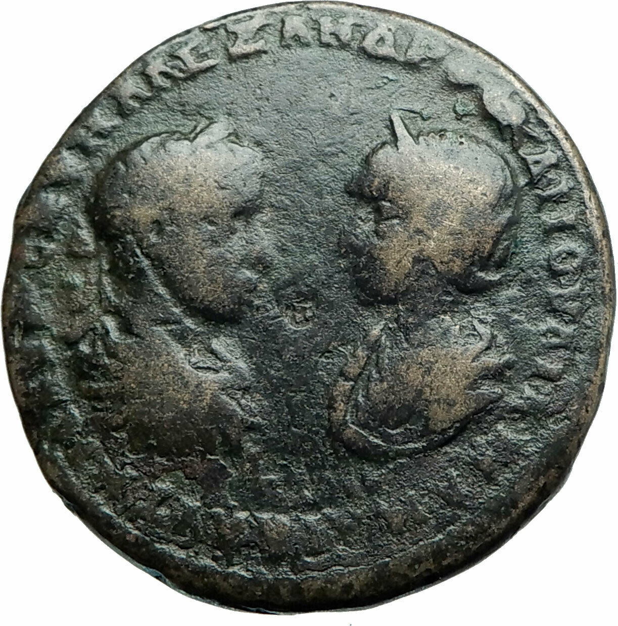 SEVERUS ALEXANDER & JULIA MAMAEA Marcianopolis Ancient Roman Coin DEMETER i78859