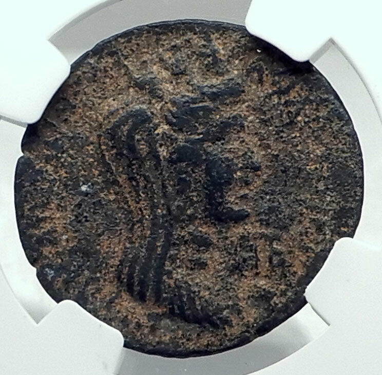 TRAJAN Authentic Ancient Laopdicea ad Mare in Seleucis Roman Coin NGC i79195