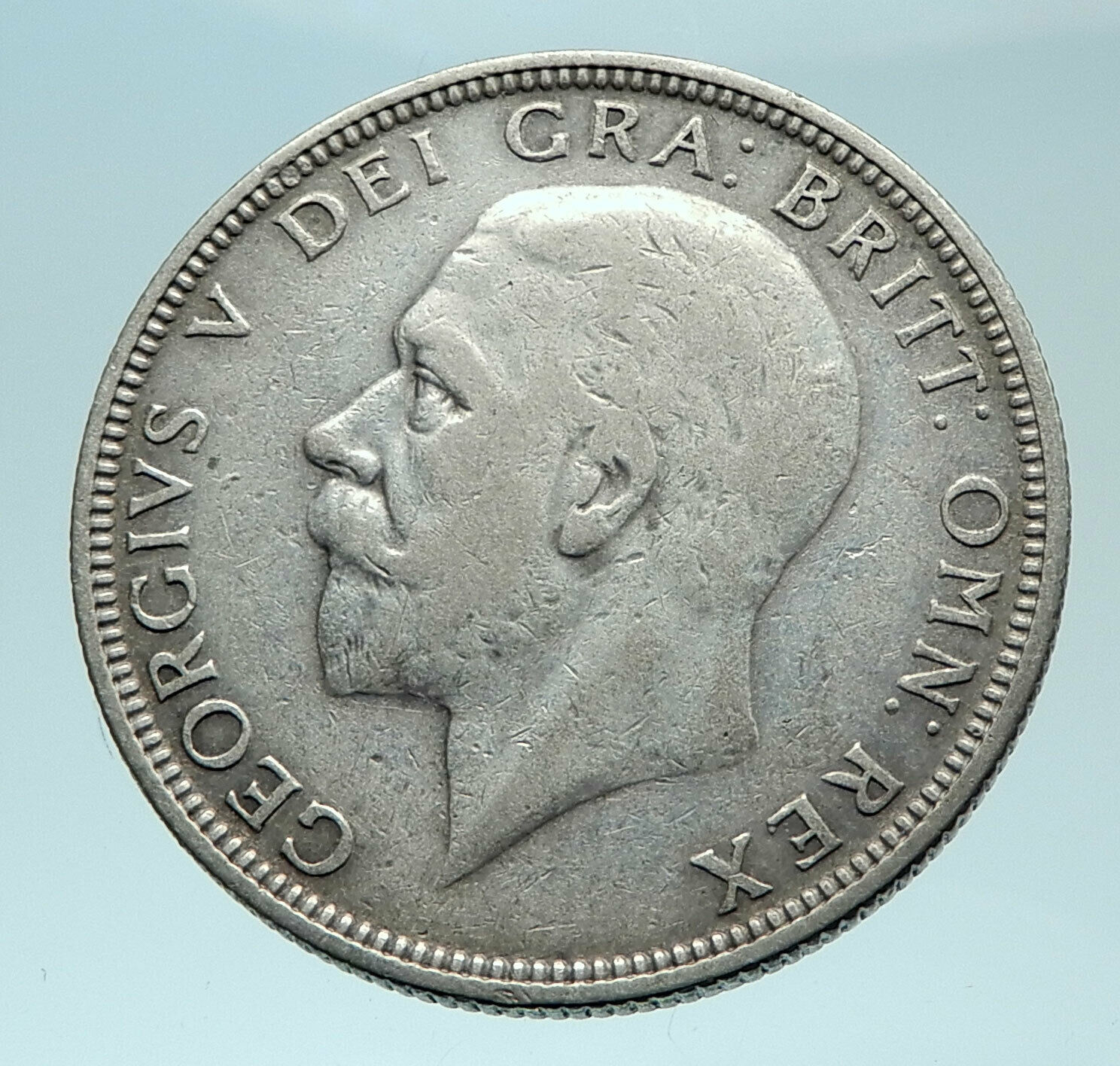 1933 Great Britain UK United Kingdom Big SILVER FLORIN Coin King George V i79097