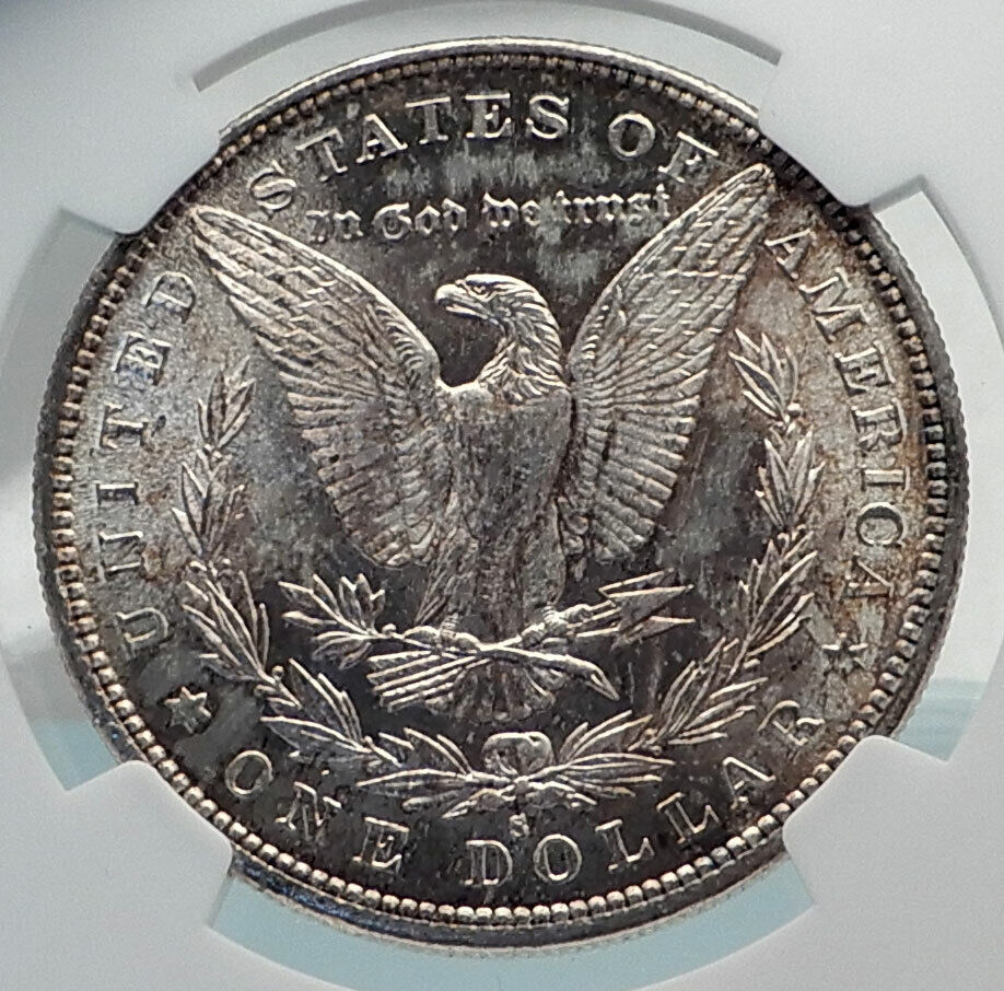 1882 UNITED STATES of America SILVER Morgan US Dollar Coin EAGLE NGC MS i79844