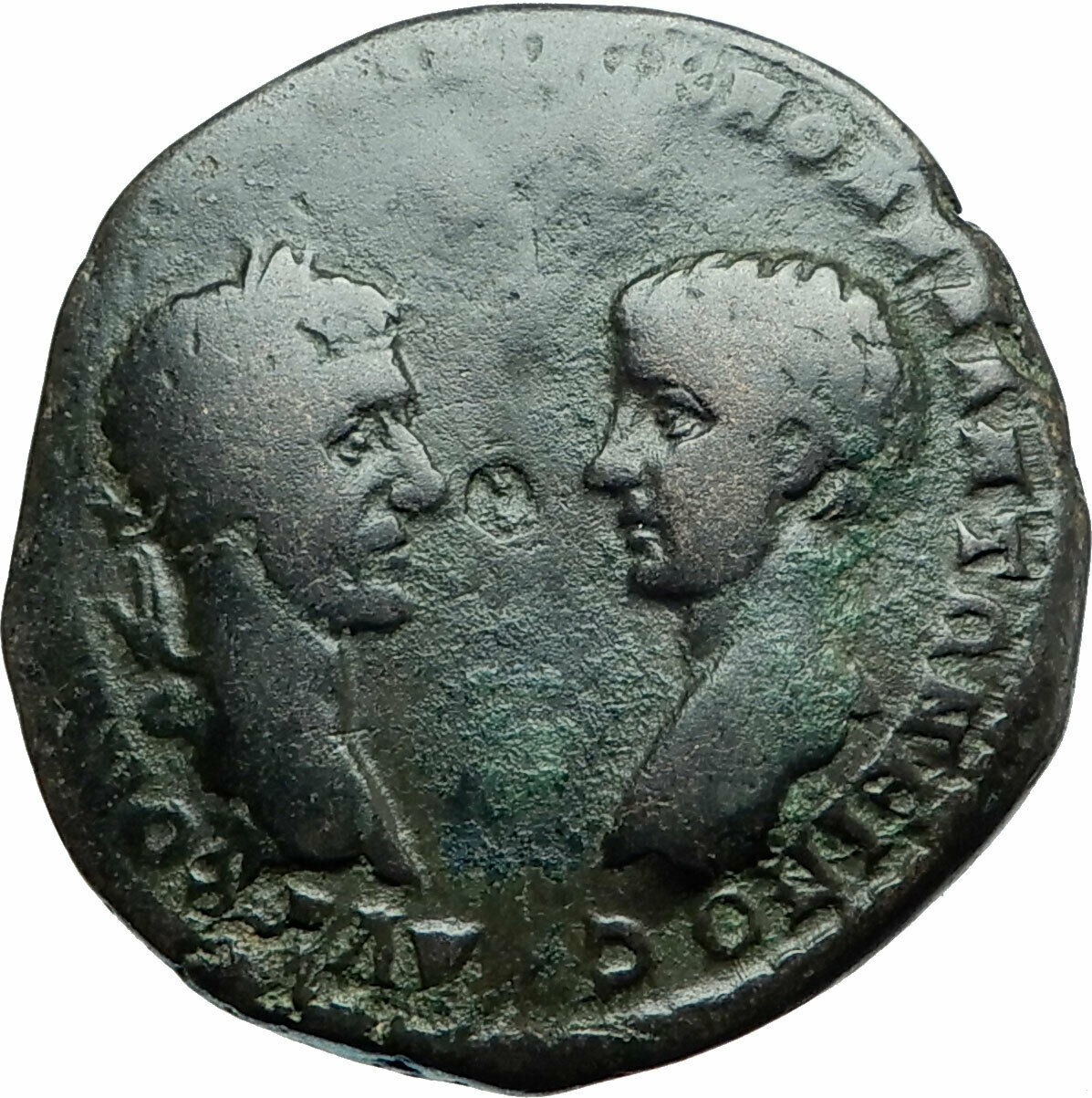 MACRINUS & SON DIADUMENIAN Ancient 217AD Marcianopolis Roman Coin ZEUS i78933