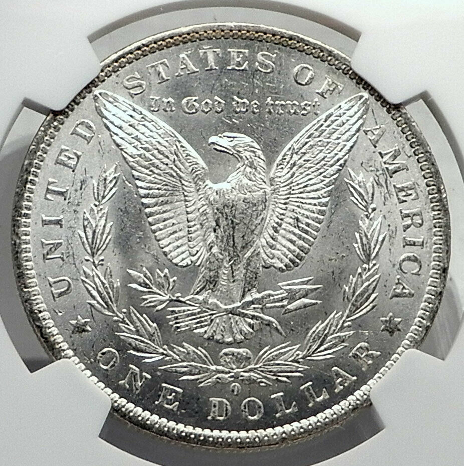 1883 UNITED STATES of America SILVER Morgan US Dollar Coin EAGLE NGC MS i80085