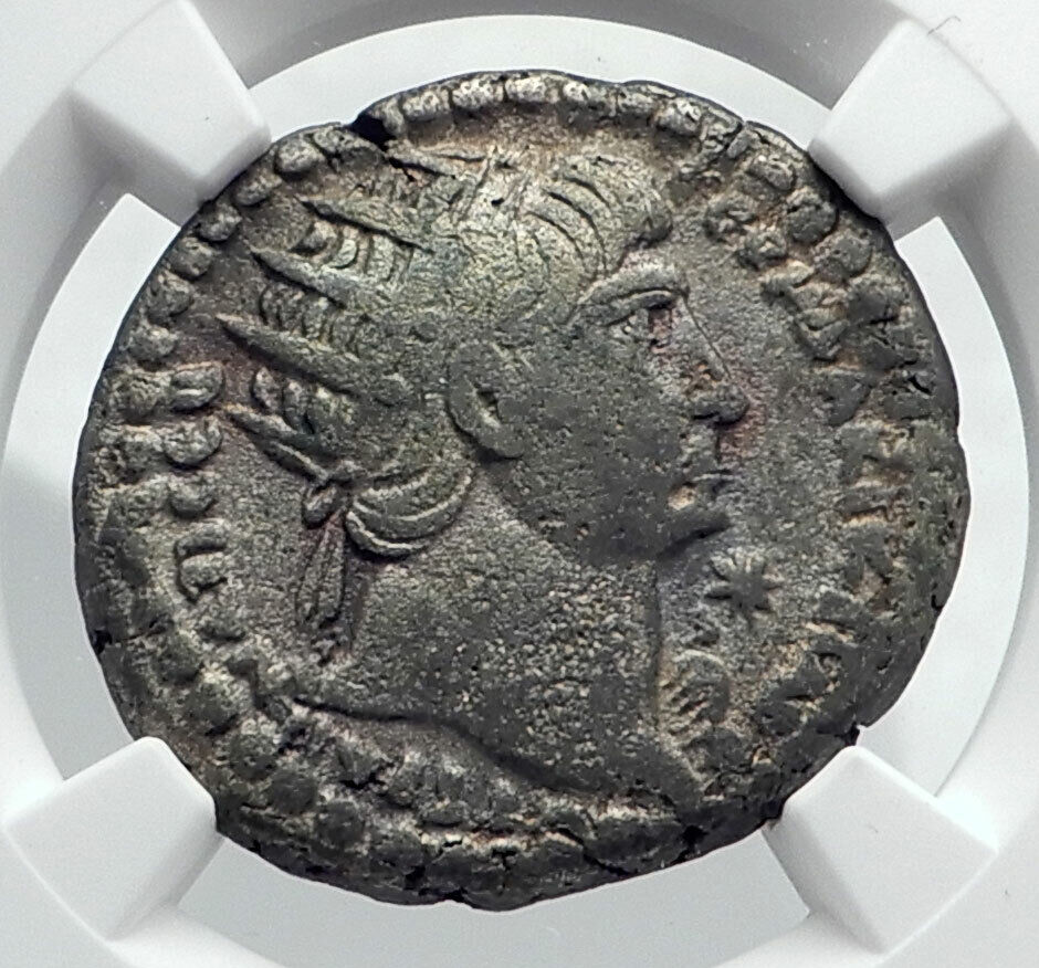 TRAJAN Genuine Ancient Alexandria Egypt Tetradrachm Roman Coin ZEUS NGC i81694