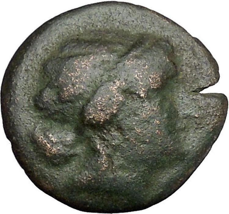 MESEMBRIA Thrace 300BC Authentic Ancient Greek Coin AHTENA Cult i48989