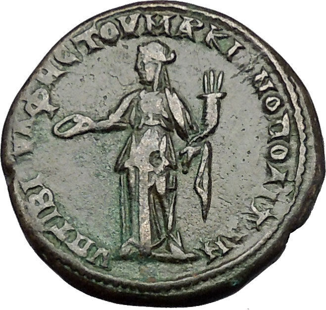 SEVERUS ALEXANDER 222AD Marcianopolis HOMONOIA Genuine Ancient Roman Coin i50982