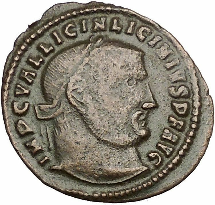 Licinius I Constantine The Great enemy 313AD Ancient Roman Coin Jupiter i52604