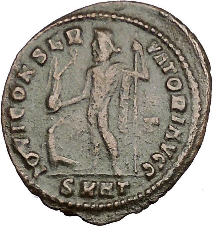 Licinius I Constantine The Great enemy 313AD Ancient Roman Coin Jupiter i52604