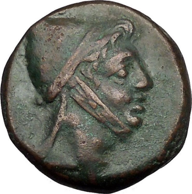 AMISOS in PONTUS MITHRADATES VI the GREAT Time Perseus Pegasus Greek Coin i52547