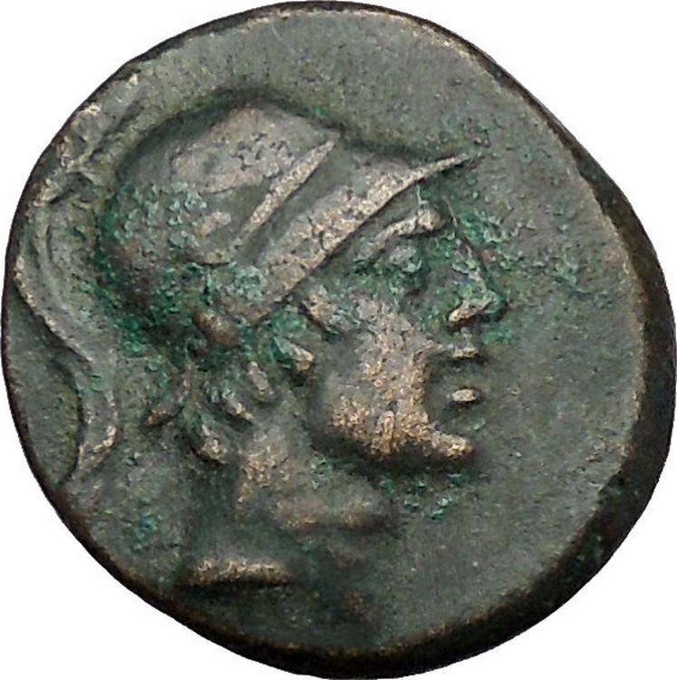 AMISOS in PONTUS MITHRADATES VI the GREAT Time Ares Sword Greek Coin i52548